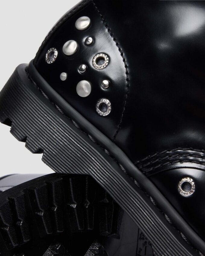 1460 Studded Buttero Leather Boots