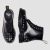 1460 Studded Buttero Leather Boots