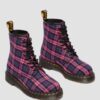 1460 Tartan Lace Up Boots