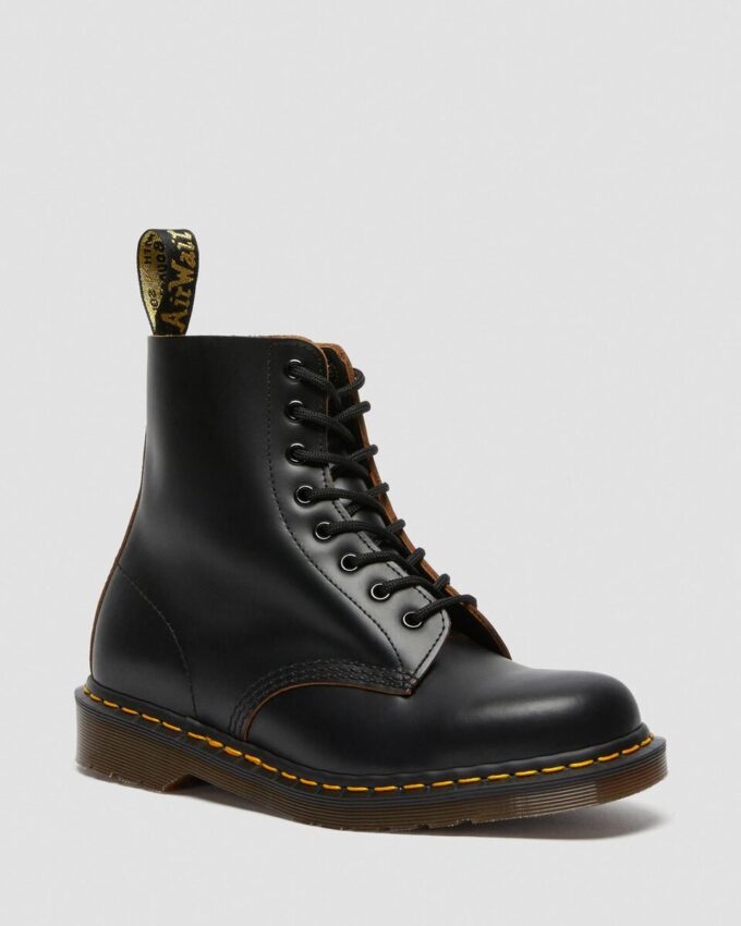 1460 Vintage Made in England Leather Lace Up Boots