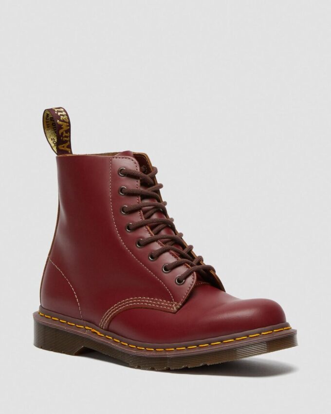1460 Vintage Made in England Leather Lace Up Boots