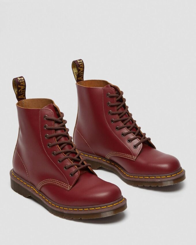 1460 Vintage Made in England Leather Lace Up Boots