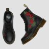 1460 Vonda Floral Leather Lace Up Boots