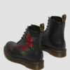 1460 Vonda Floral Leather Lace Up Boots