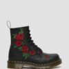 1460 Vonda Floral Leather Lace Up Boots
