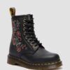 1460 VONDA TF Reclaimed Leather Floral Print Lace Up Boots