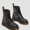 1460 VONDA TF Reclaimed Leather Floral Print Lace Up Boots