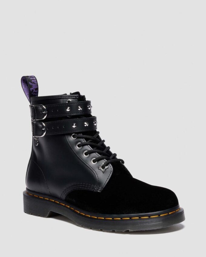 1460 Wednesday Velvet Boots