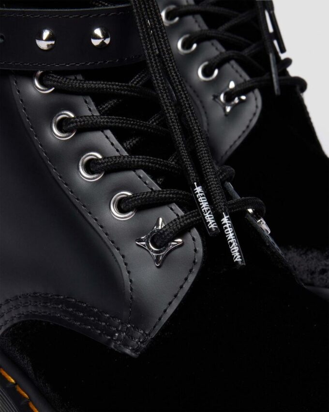 1460 Wednesday Velvet Boots