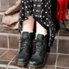 1460 Women's Faux Fur Lined Lace Up Boots