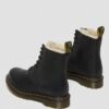 1460 Women's Faux Fur Lined Lace Up Boots