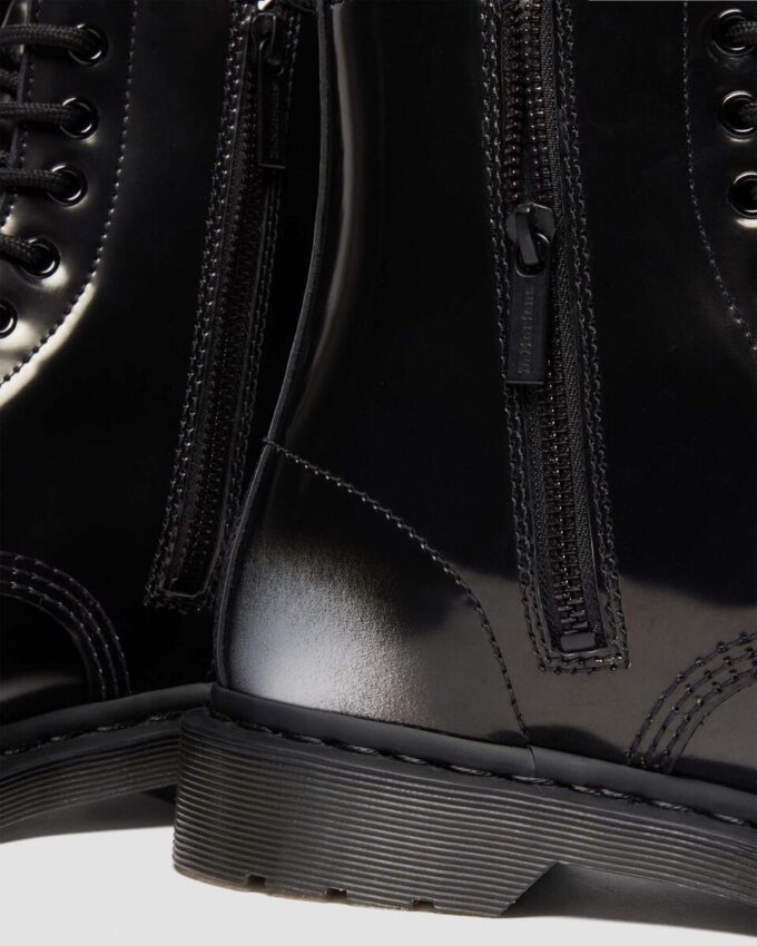 1460 ZIP Arcadia Rub Off Leather Boots
