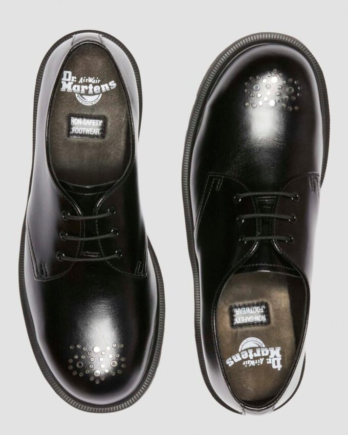 1461 Analine Leather Steel Toe Shoes