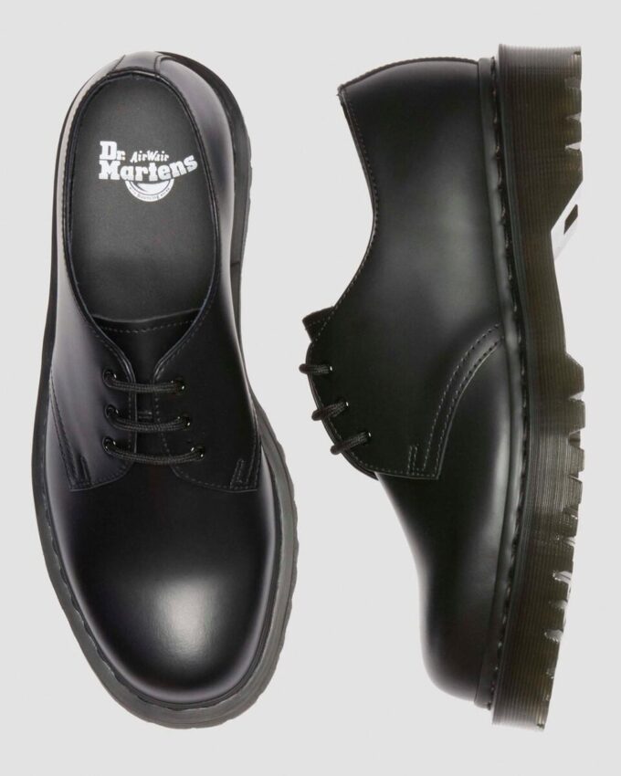 1461 Bex Made in England Bump Toe Leather Shoes