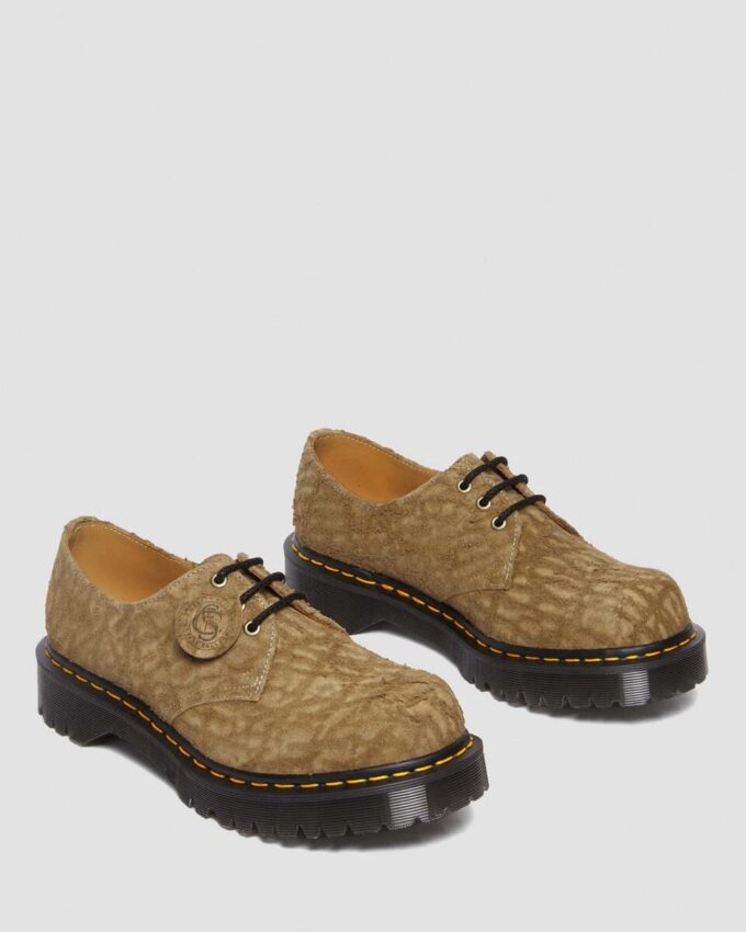 1461 Bex Made in England Emboss Suede Oxford Shoes