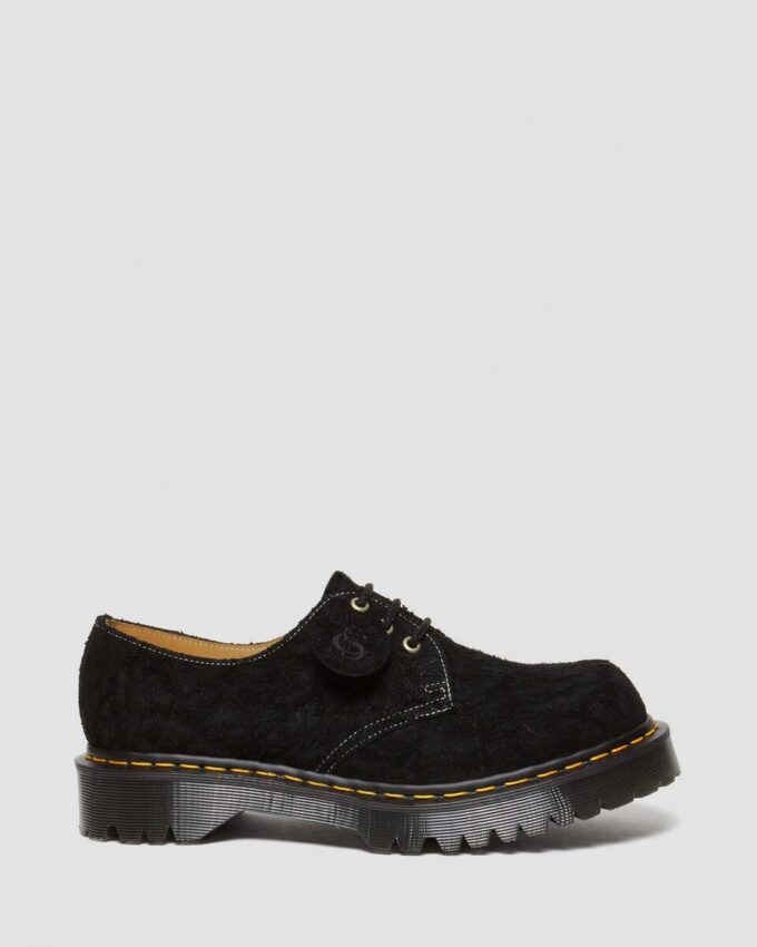 1461 Bex Made in England Emboss Suede Oxford Shoes