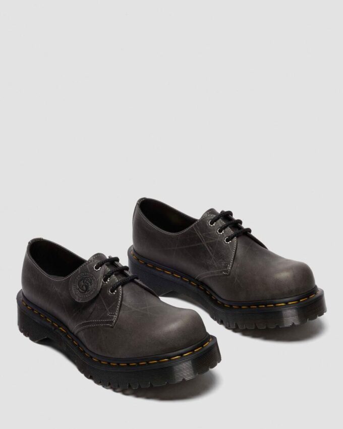 1461 Bex Made In England Natural Grain Bump Toe Shoes