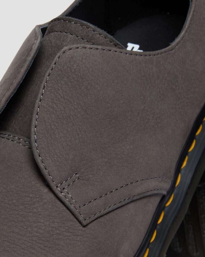1461 LACELESS Soft Nubuck Slip On Shoes