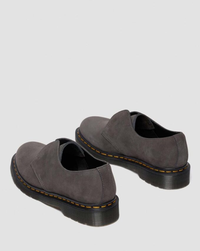 1461 LACELESS Soft Nubuck Slip On Shoes