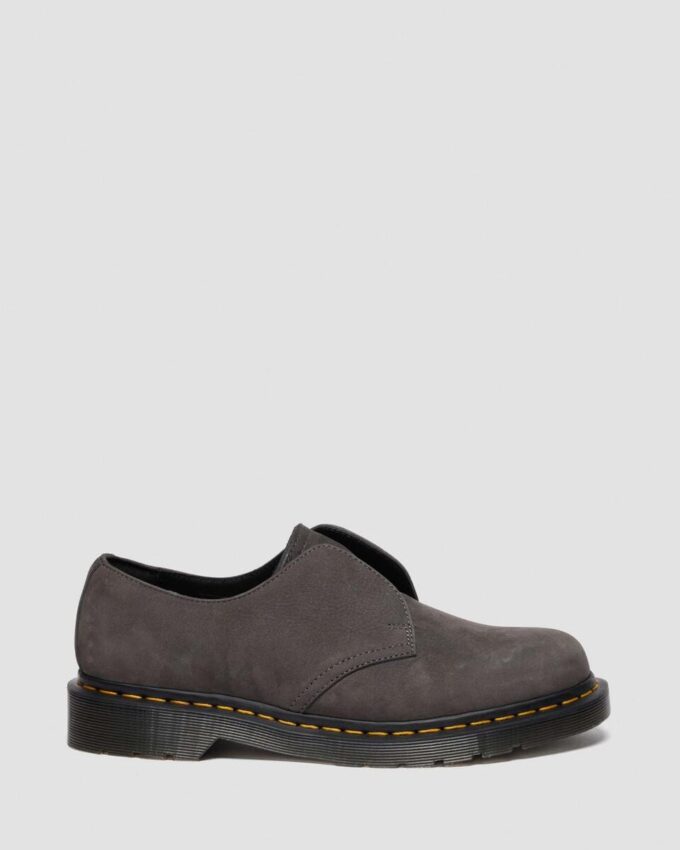 1461 LACELESS Soft Nubuck Slip On Shoes