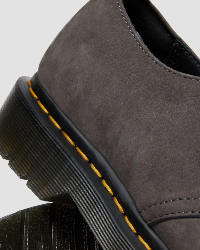 1461 LACELESS Soft Nubuck Slip On Shoes