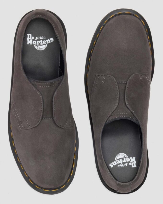1461 LACELESS Soft Nubuck Slip On Shoes