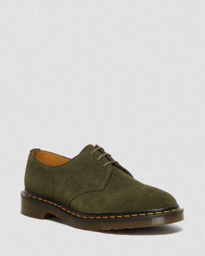 1461 Made in England Buck Suede Oxford Shoes