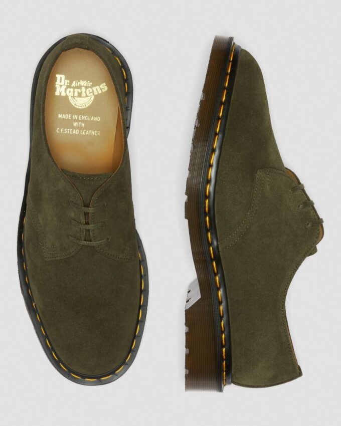 1461 Made in England Buck Suede Oxford Shoes