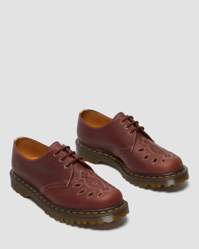 1461 Made in England Desert Oasis Suede Oxford Shoes