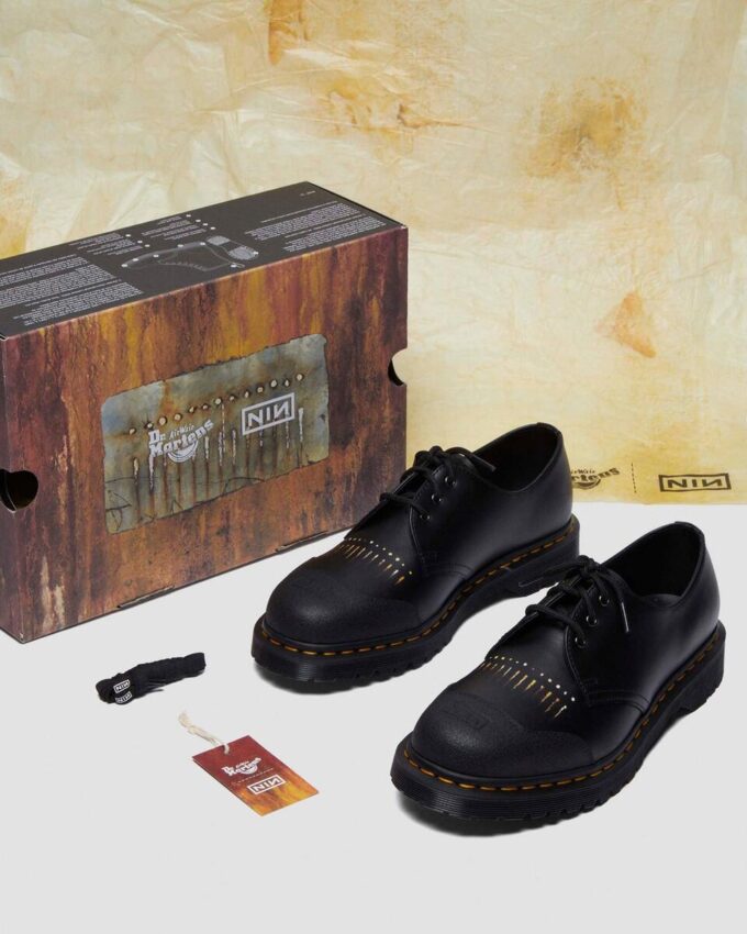 1461 Nine Inch Nails Leather Oxford Shoes