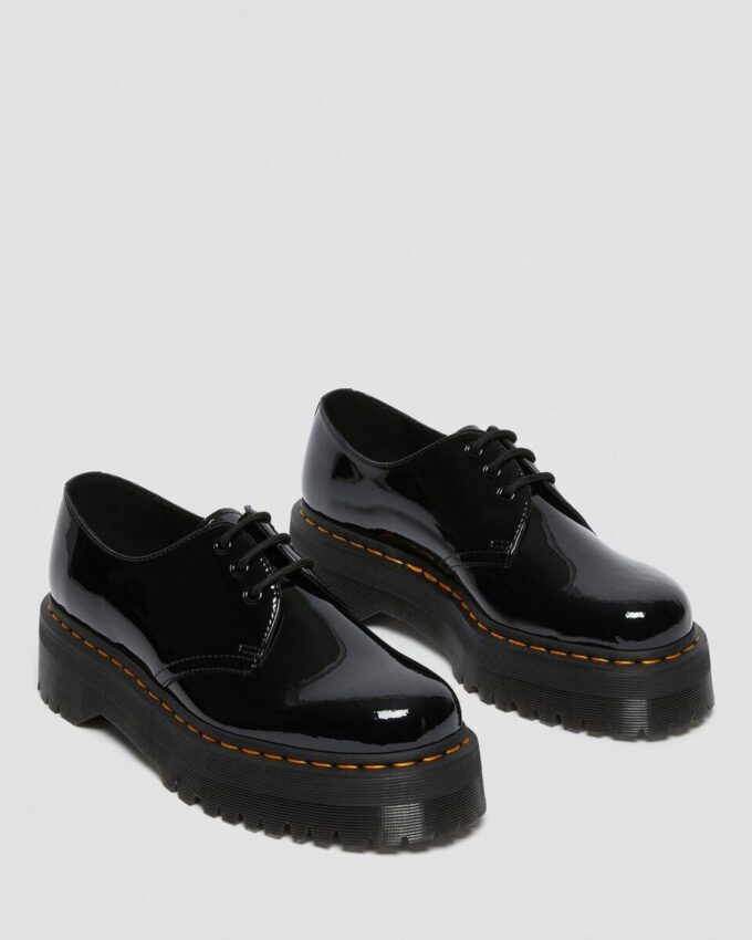 1461 Patent Leather Platform Oxford Shoes