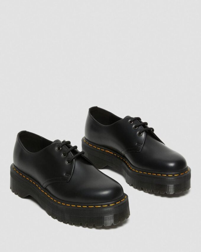 1461 Smooth Leather Platform Shoes 1461 Smooth Leather Platform Shoes