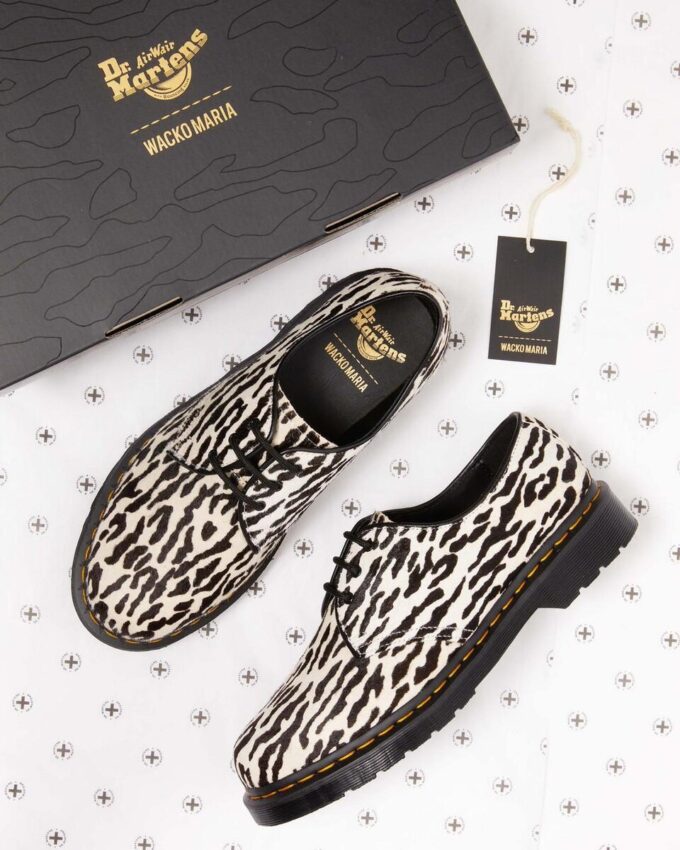 1461 Wacko Maria Hair-On Oxford Shoes
