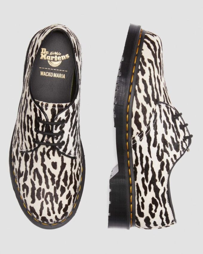 1461 Wacko Maria Hair-On Oxford Shoes