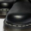 1461 White Stitch Smooth Leather Lace Up Shoes