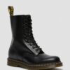 1490 Smooth Leather Mid Calf Boots
