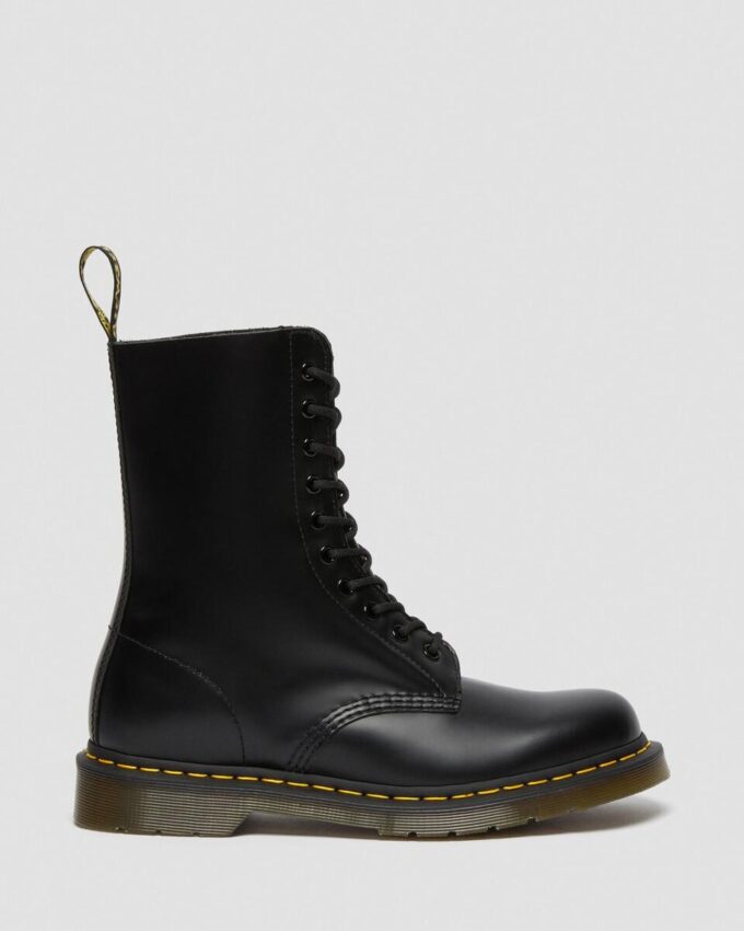 1490 Smooth Leather Mid Calf Boots
