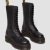 1B99 Pisa Leather Mid Calf Lace Up Boots