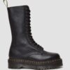 1B99 Pisa Leather Mid Calf Lace Up Boots