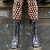 1B99 Virginia Leather Mid Calf Boots