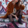 1B99 Virginia Leather Mid Calf Boots