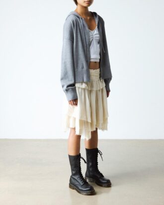 1B99 Virginia Leather Mid Calf Boots