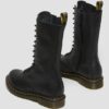 1B99 Virginia Leather Mid Calf Boots