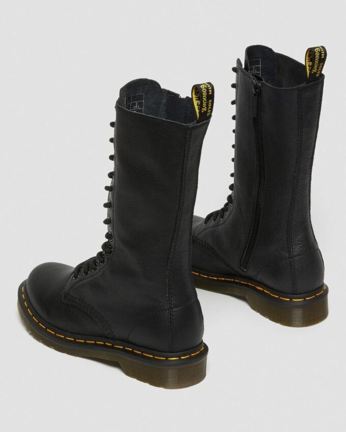 1B99 Virginia Leather Mid Calf Boots
