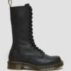 1B99 Virginia Leather Mid Calf Boots