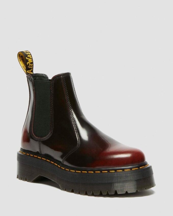 2976 Arcadia Leather Platform Chelsea Boots