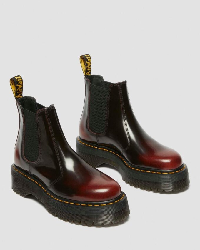 2976 Arcadia Leather Platform Chelsea Boots