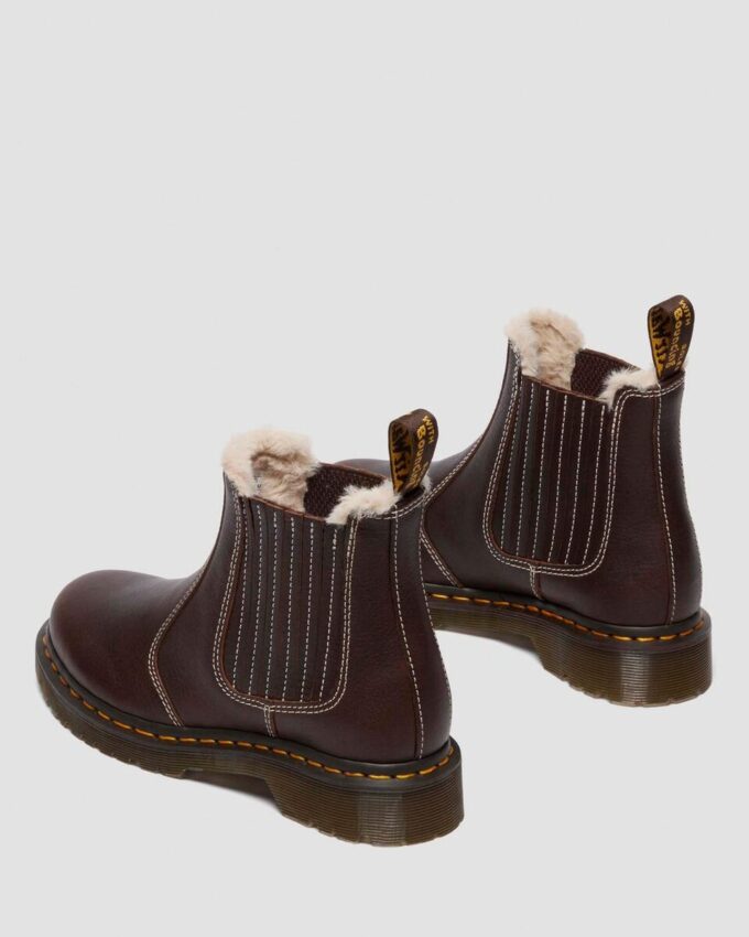 2976 Leonore II Faux Fur Lined Grizzly Leather Chelsea Boots