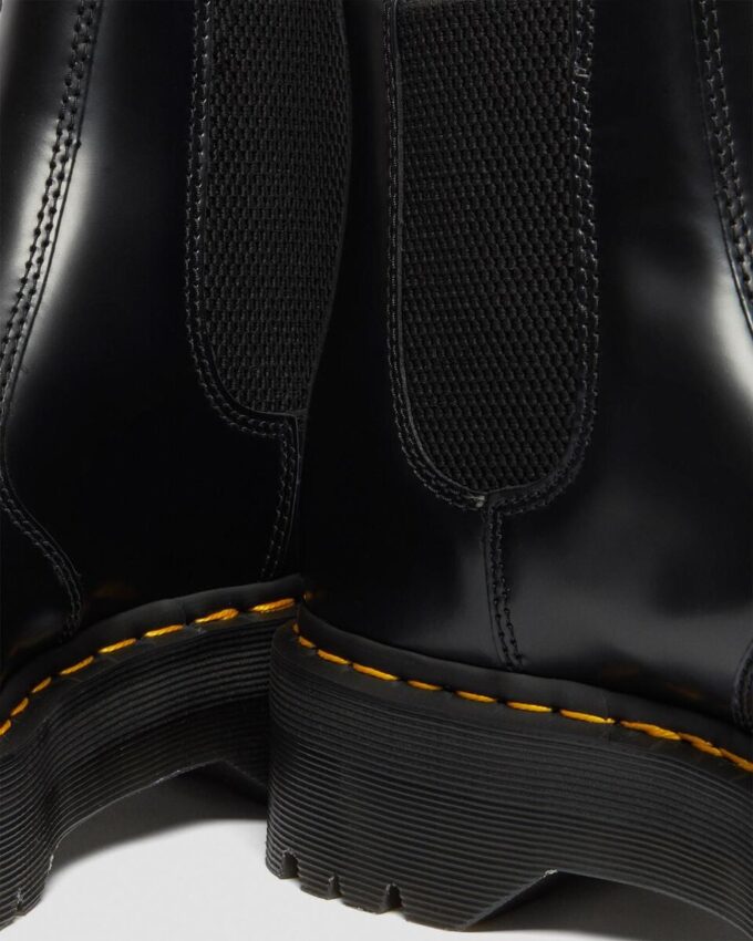 2976 Smooth Leather Platform Chelsea Boots