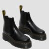 2976 Smooth Leather Platform Chelsea Boots